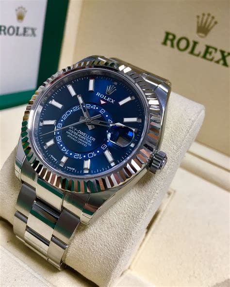 sky dweller rolex stainless steel|Rolex Sky-Dweller 326934.